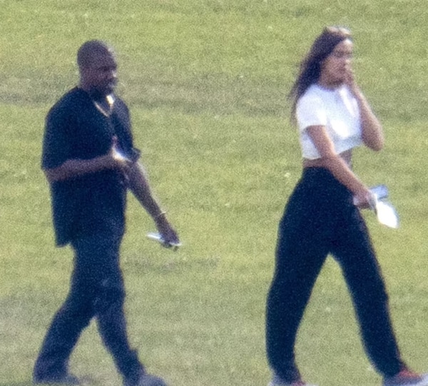 Kanye West con Irina Shayk