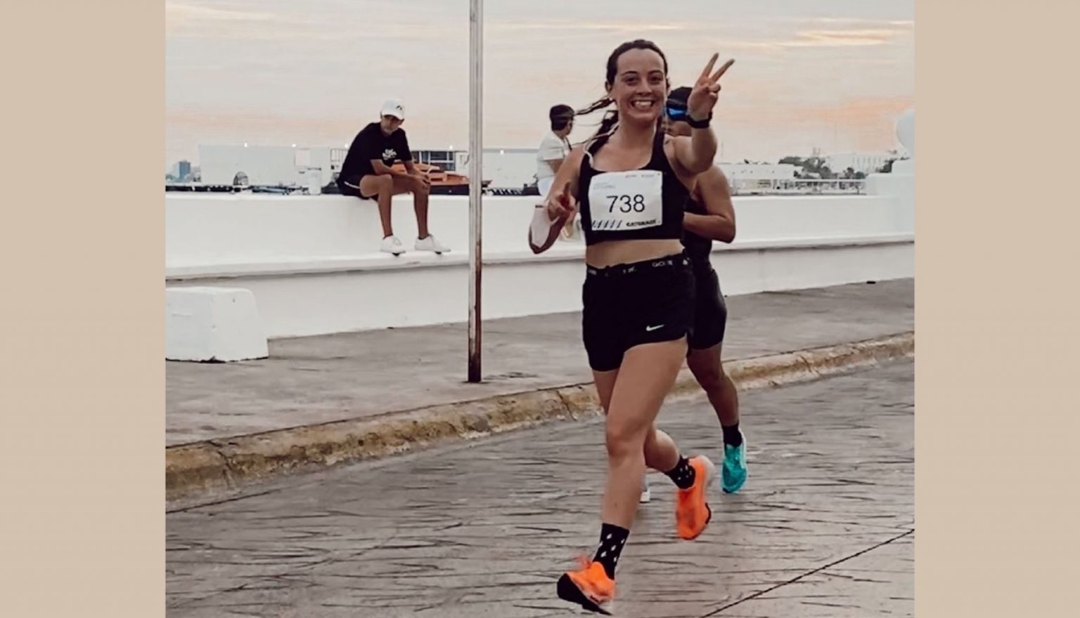 Cómo vivió Paulina Espinosa su primer medio maratón