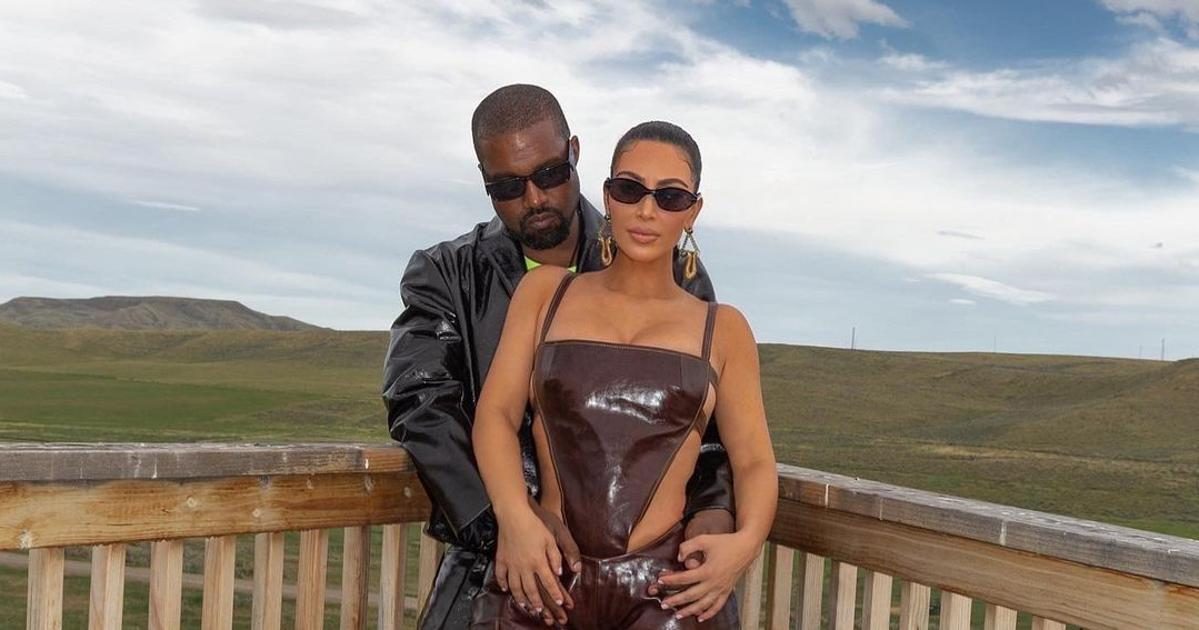 Kanye West y Kim Kardashian