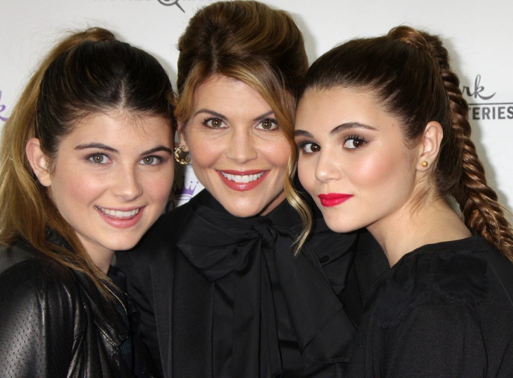 Lori con sus hijas Isabella Rose y Olivia Jade