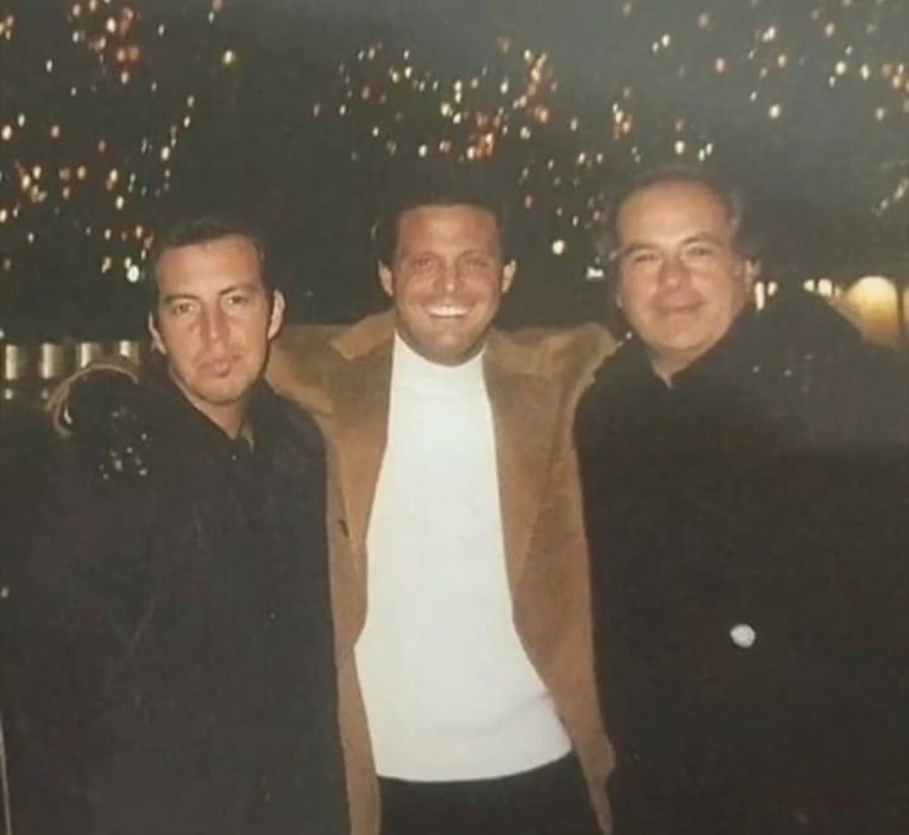 Alejandro Asensi con Luis Miguel