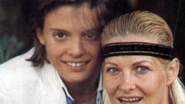 Luis Miguel y su madre