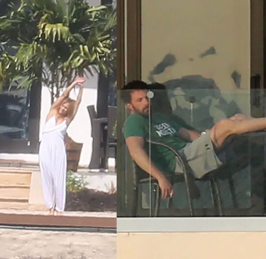 Jennifer Lopez y Ben Affleck en Miami
