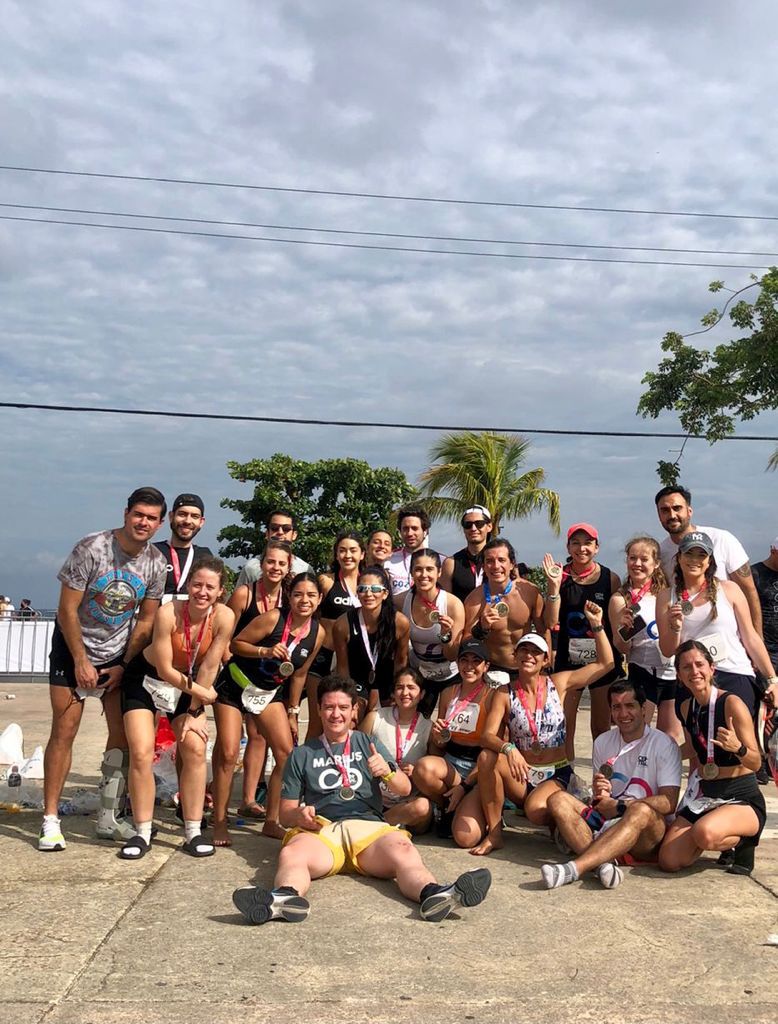 Paulina Espinosa medio maratón en Cozumel