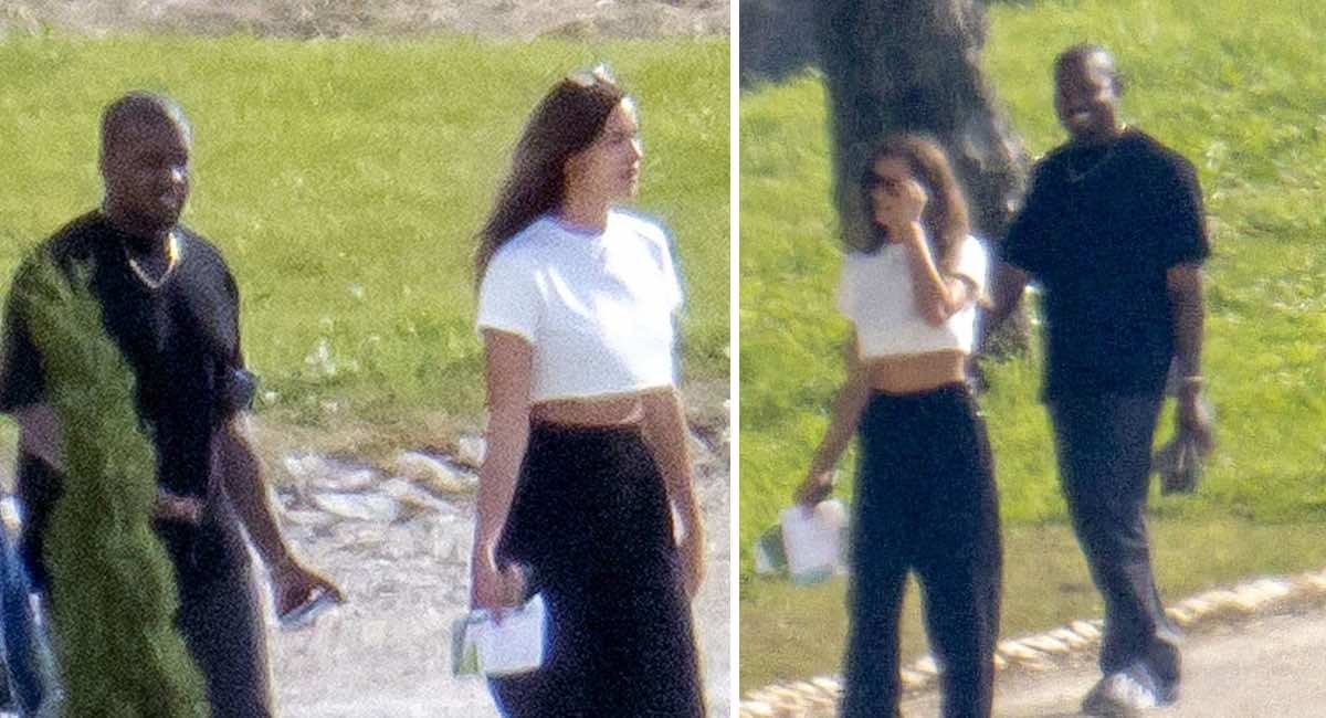 Kanye West con Irina Shayk
