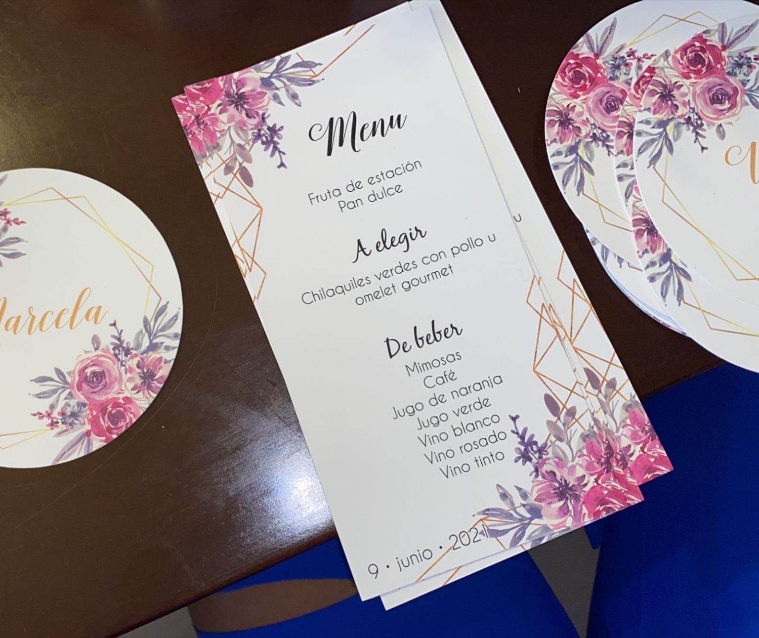 menu brunch