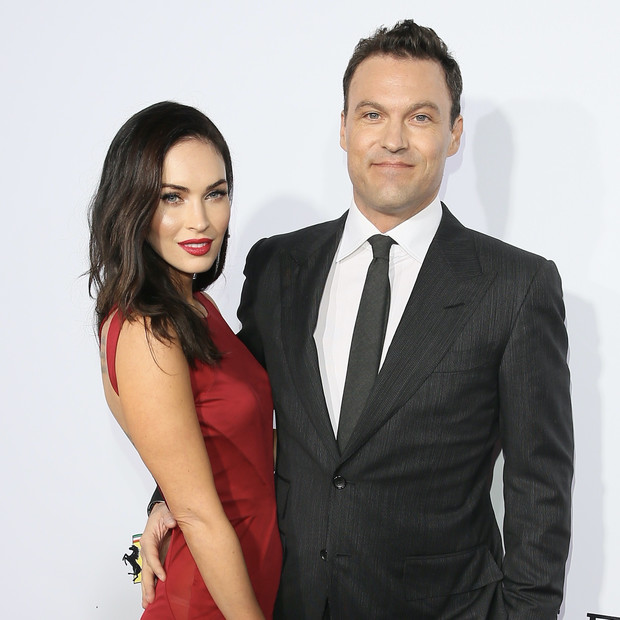 La ex pareja: Megan Fox con su ex epsoso Brian Austin Green