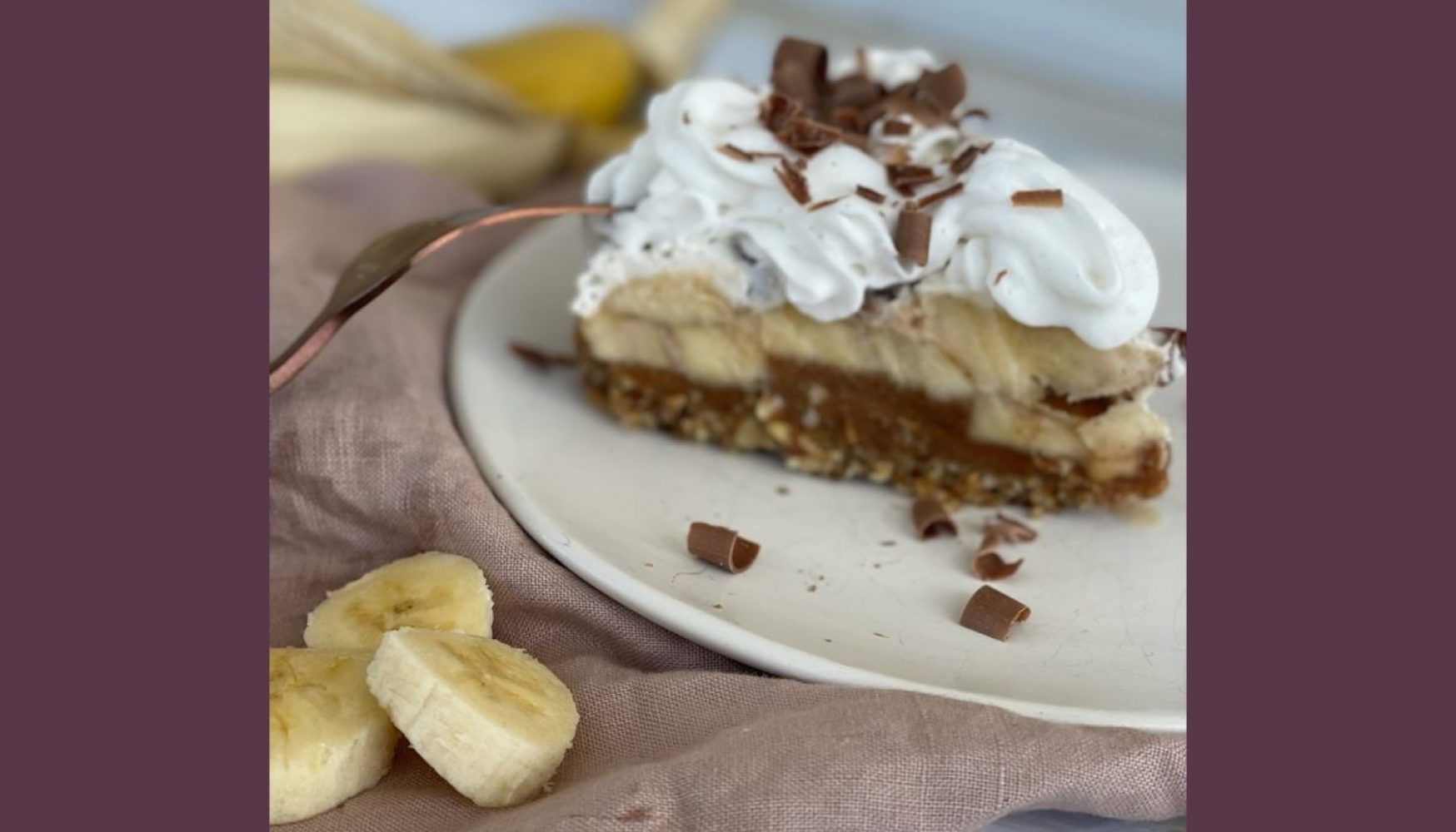 Receta saludable: Pie de plátano, ‘un placer sin culpas’