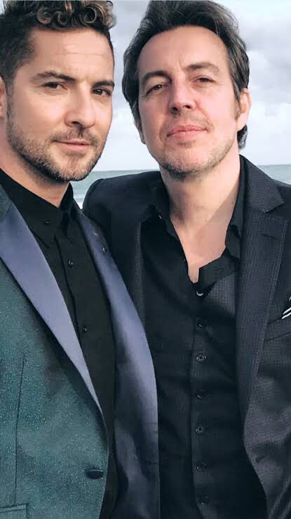 Asensi con David Bisbal