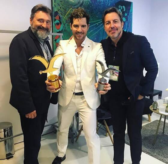 Asensi con David Bisbal