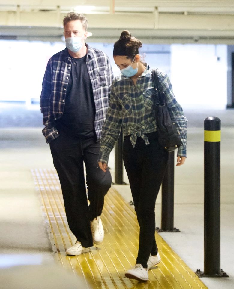 Matthew Perry y Molly K