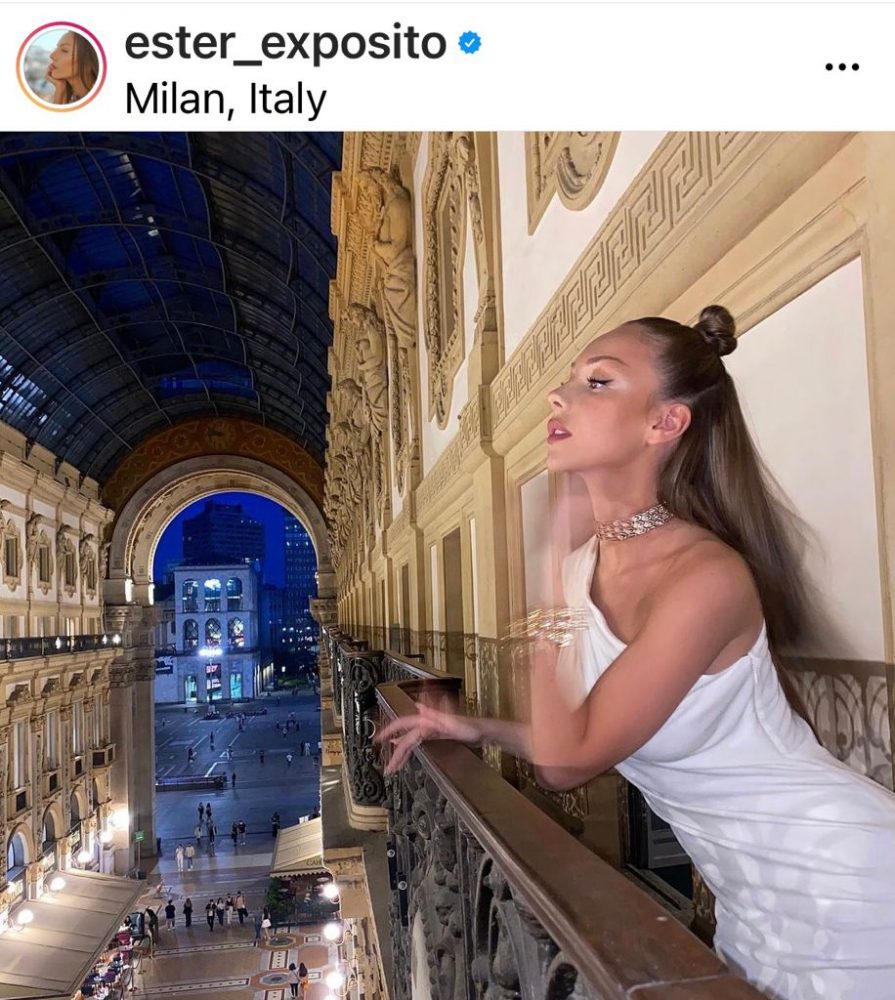 Ester Expósito en Milan