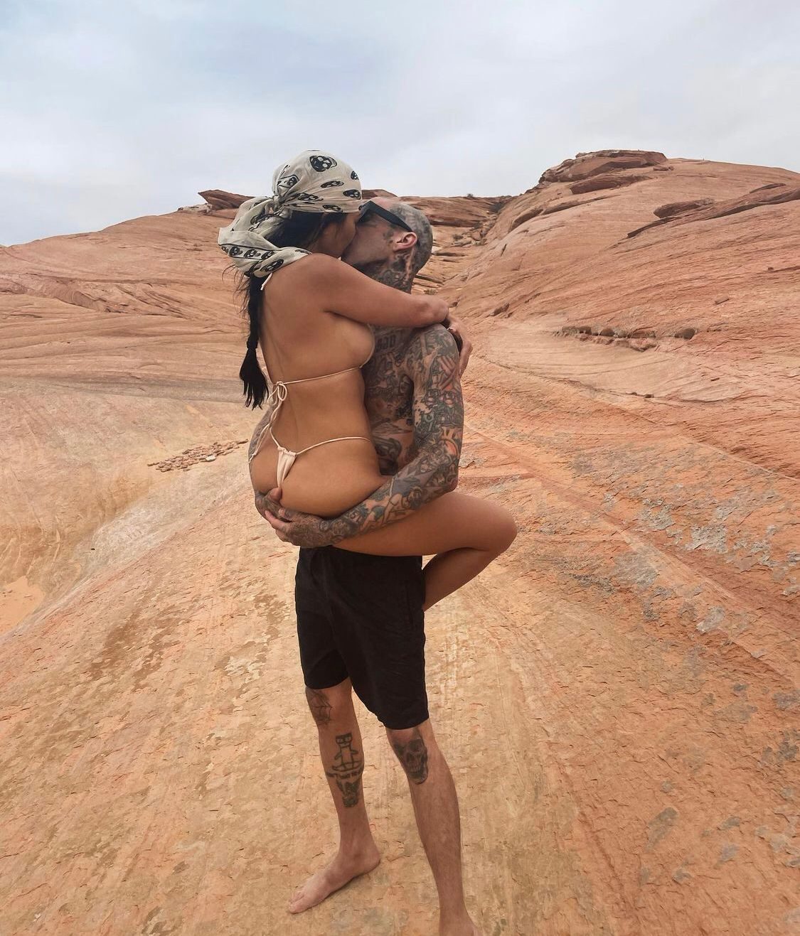 Kourtney Kardashian y Travis Baker