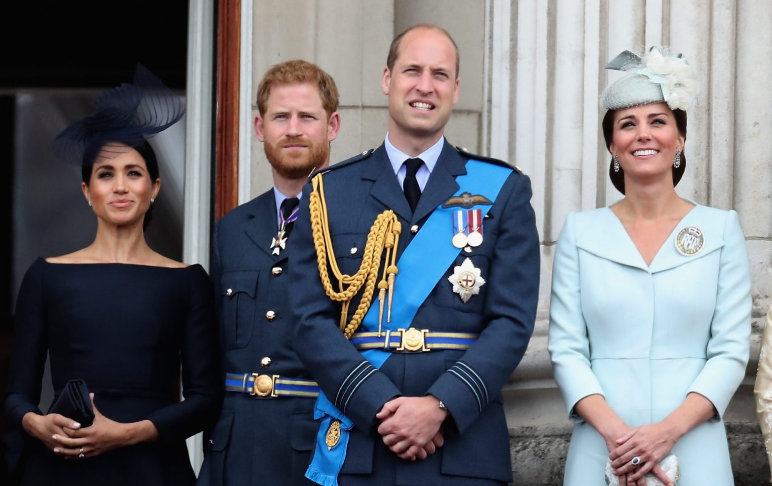 Meghan Markle, príncipe Harry, príncipe William, Kate Middleton