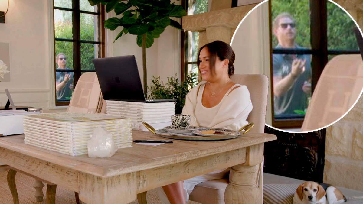 Meghan Markle en su casa de Montecito