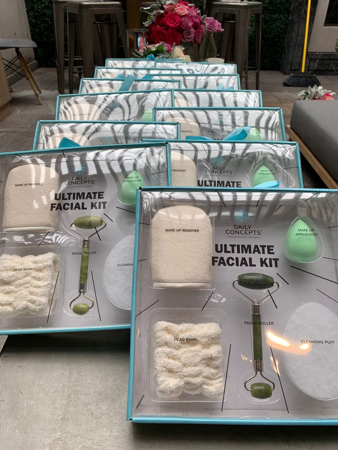 El kit que recibieron las invitadas