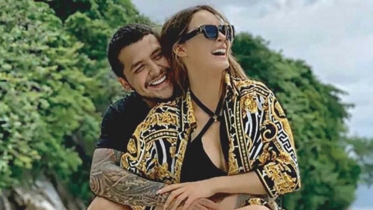 Belinda sorprende a su prometido Christian Nodal en Las Vegas