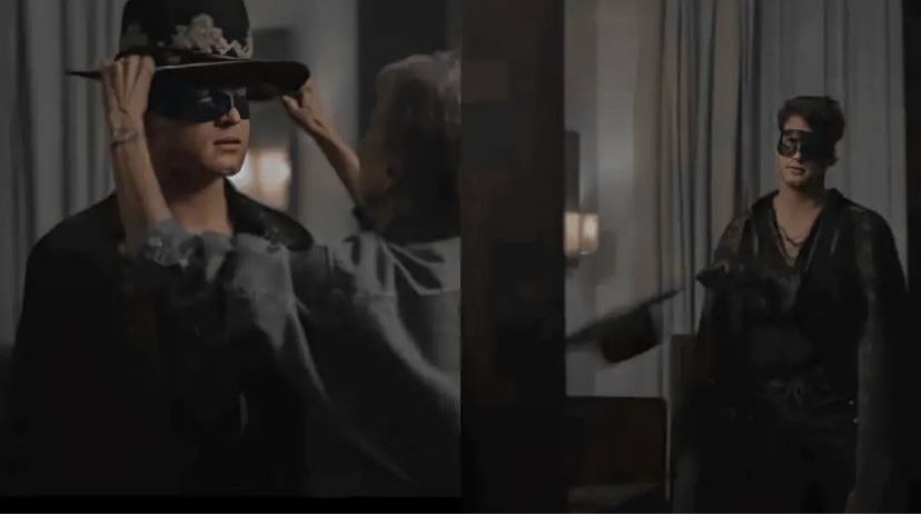 Diego Boneta personificando a Luis Miguel