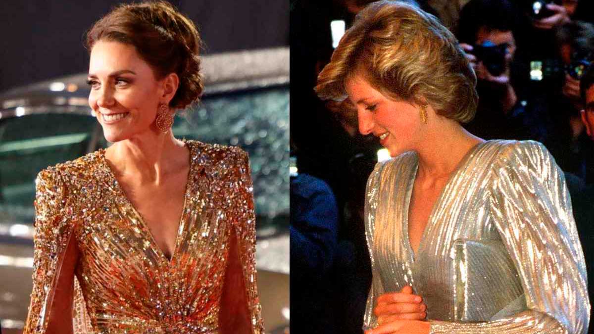 Kate Middleton y el vestido con el que rindió homenaje a Lady Di