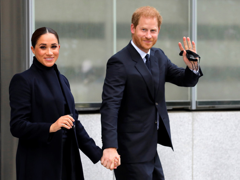 Meghan Markle y Harry emulan a Lady Di en su viaje a Nueva York