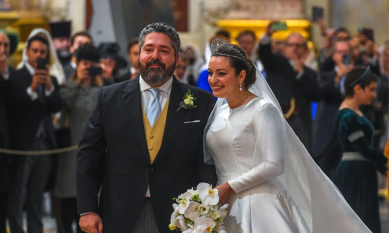 Jorge Romanov y Rebecca Bettarini