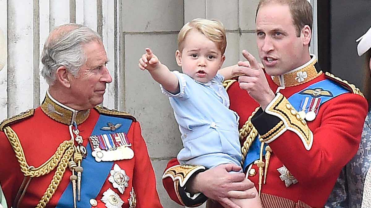 George y William: el más grande orgullo del príncipe Carlos