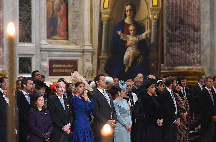 Invitados de la realeza y aristocracia 