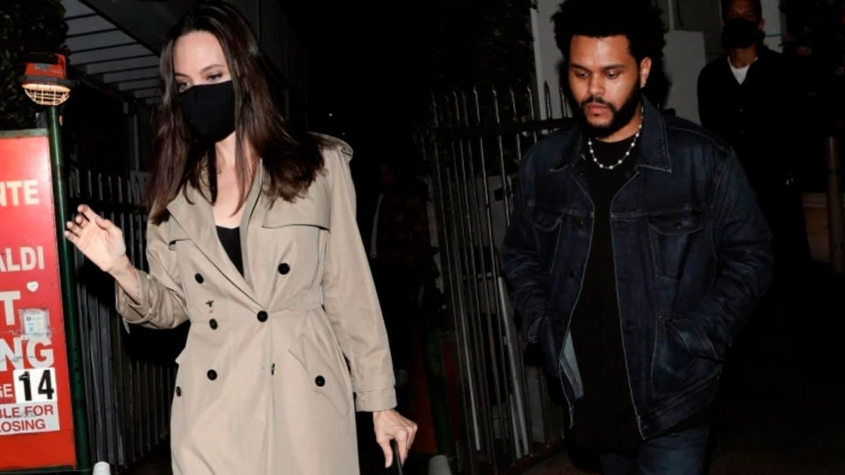 Ya se sabe qué hay detrás de las citas “románticas” entre The Weeknd y Angelina Jolie