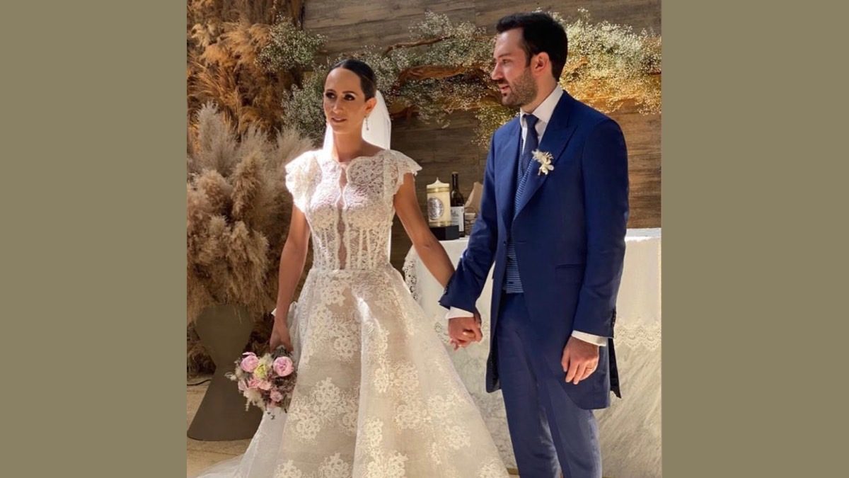 Marilupe Miguel y Alejandro Larrea Burillo celebran boda religiosa en Puebla