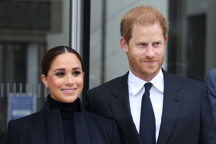 Meghan Markle y el príncipe Harry