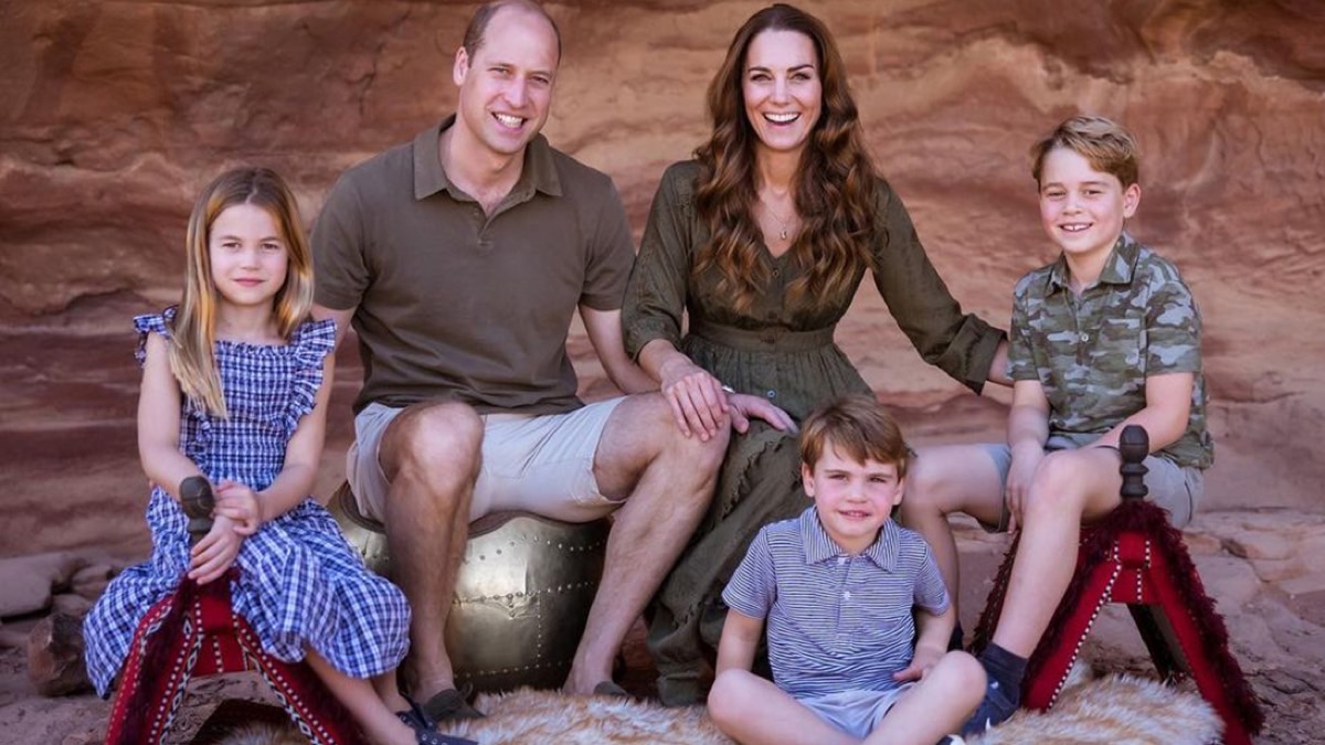 Los mensajes detrás de la postal navideña de los duques de Cambridge