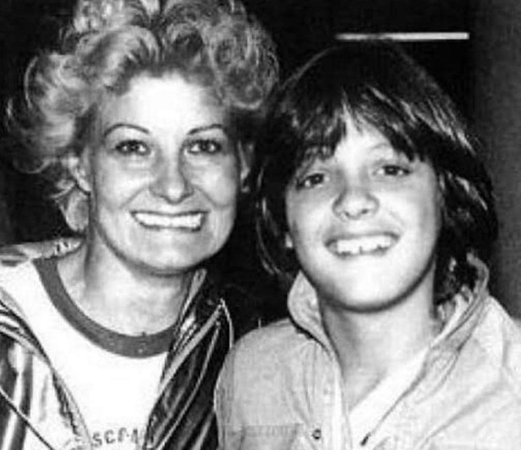 Marcela Basteri con Luis Miguel