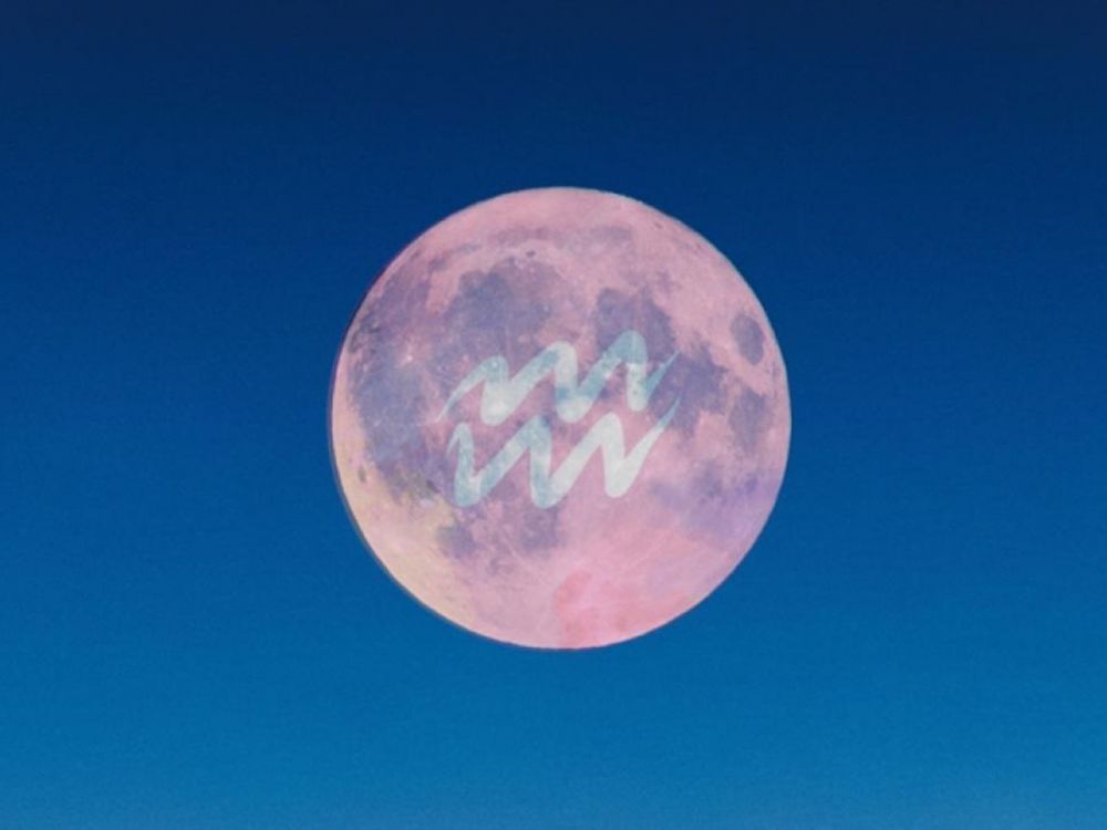 Luna nueva en Acuario