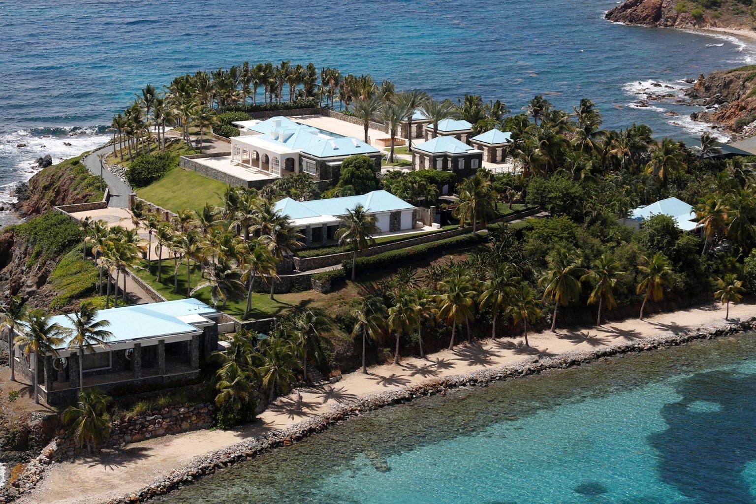Mansión de Jeffrey Epstein que visitó el Príncipe Andrés