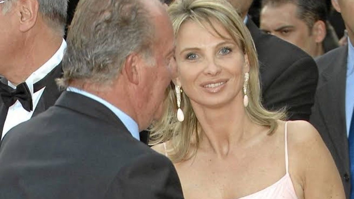 Corinna Larsen y el rey Juan Carlos
