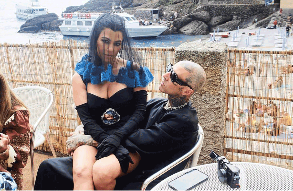 Kourtney y Travis, una de las parejas con una gran historia de amor