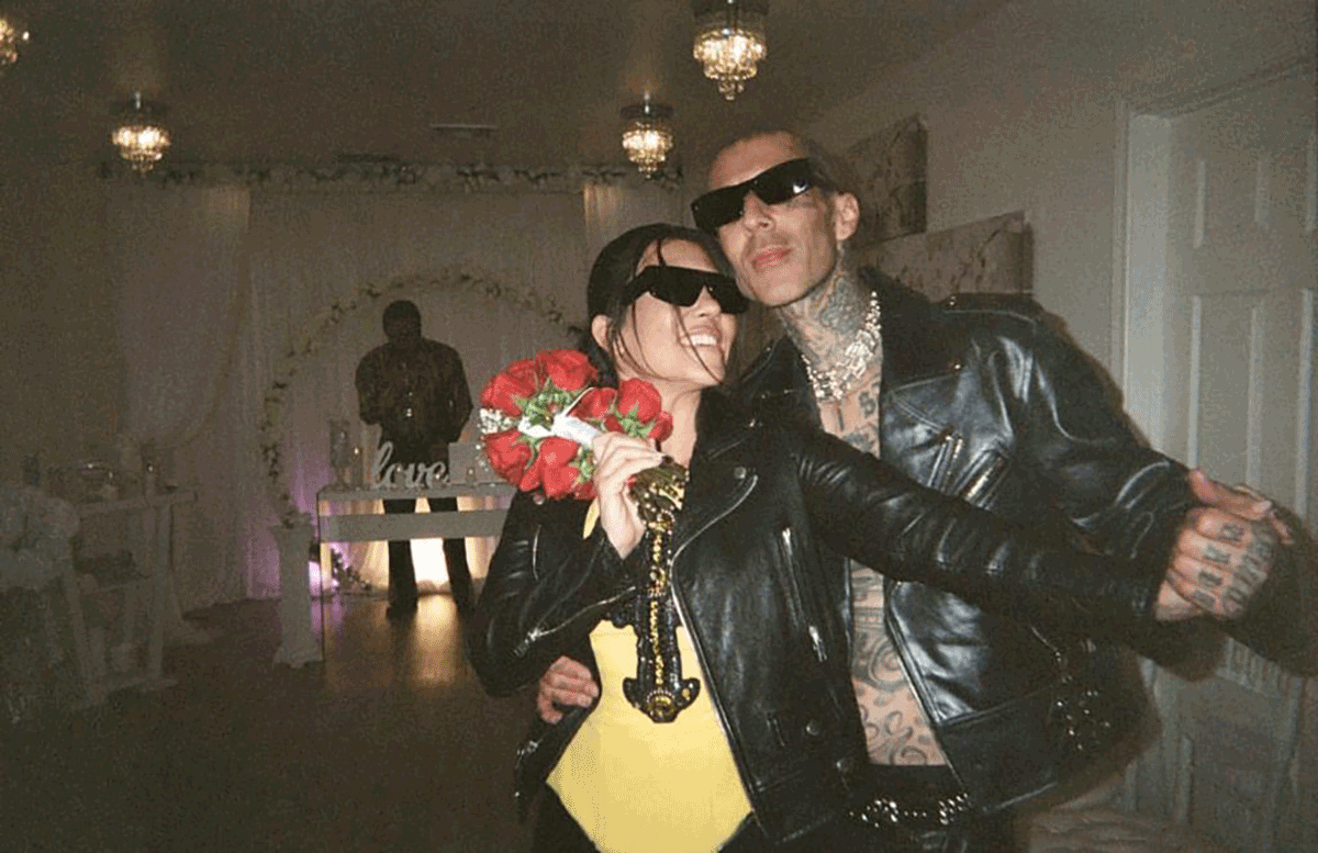 Kourtney y Travis, boda en Las Vegas.
