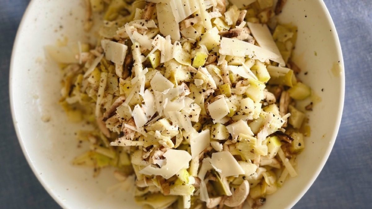 Receta de Mesa Sana: ceviche de alcachofa con manzana y parmesano