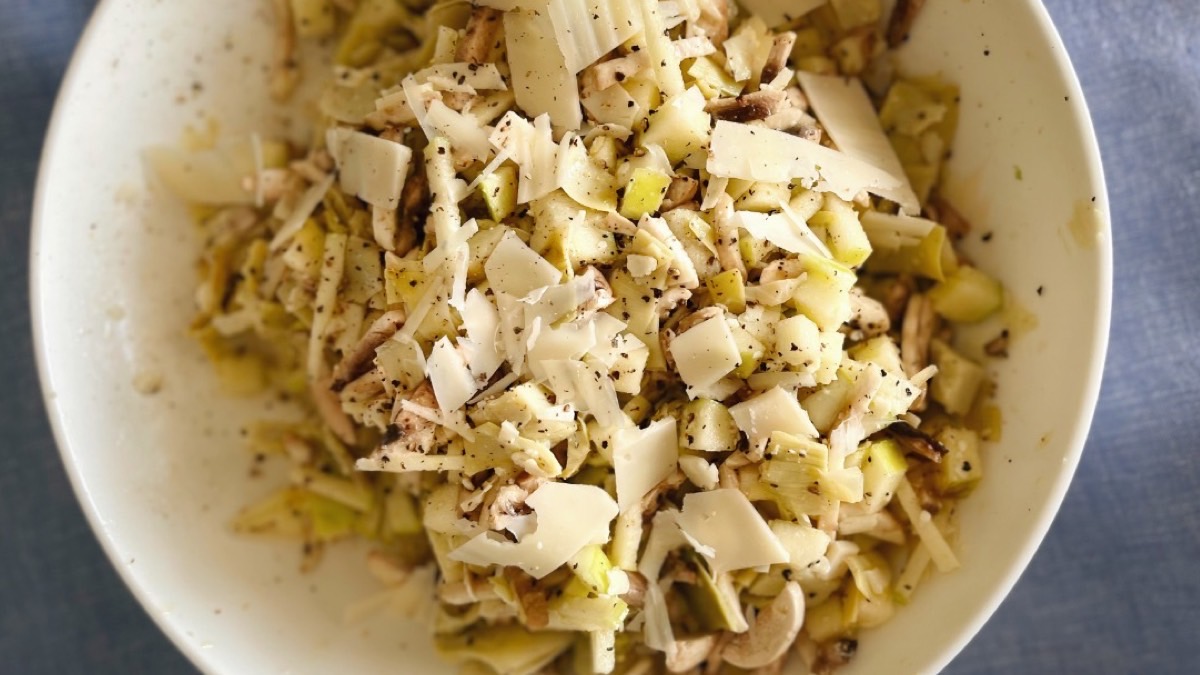 Receta de Mesa Sana: ceviche de alcachofa con manzana y parmesano