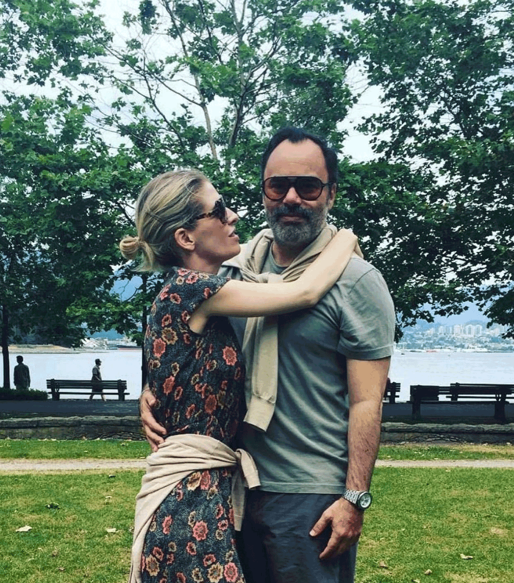 Eugenia Dabayle y Servio Acuña.