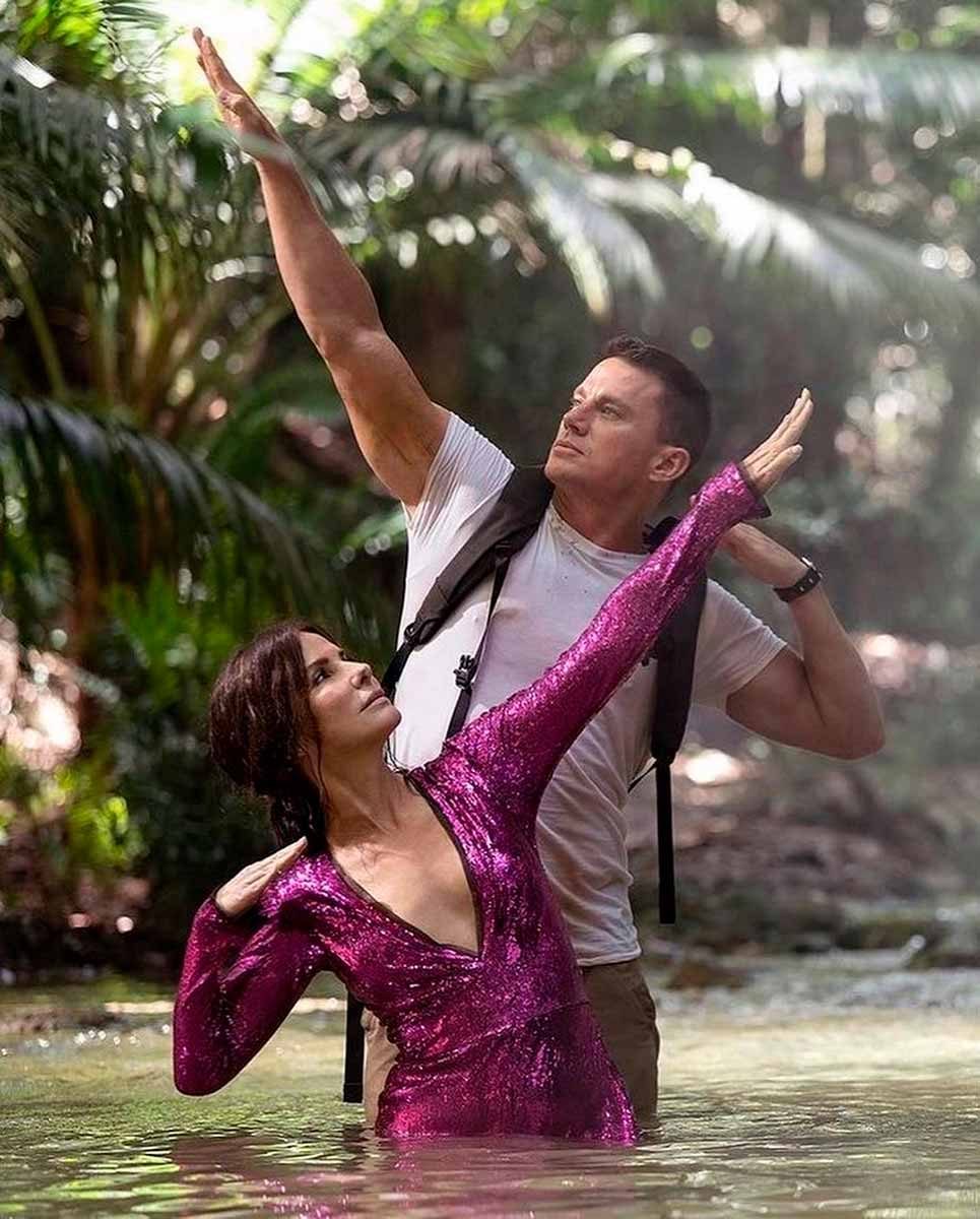 Sandra Bullock y Channing Tatum en 'Lost City'.