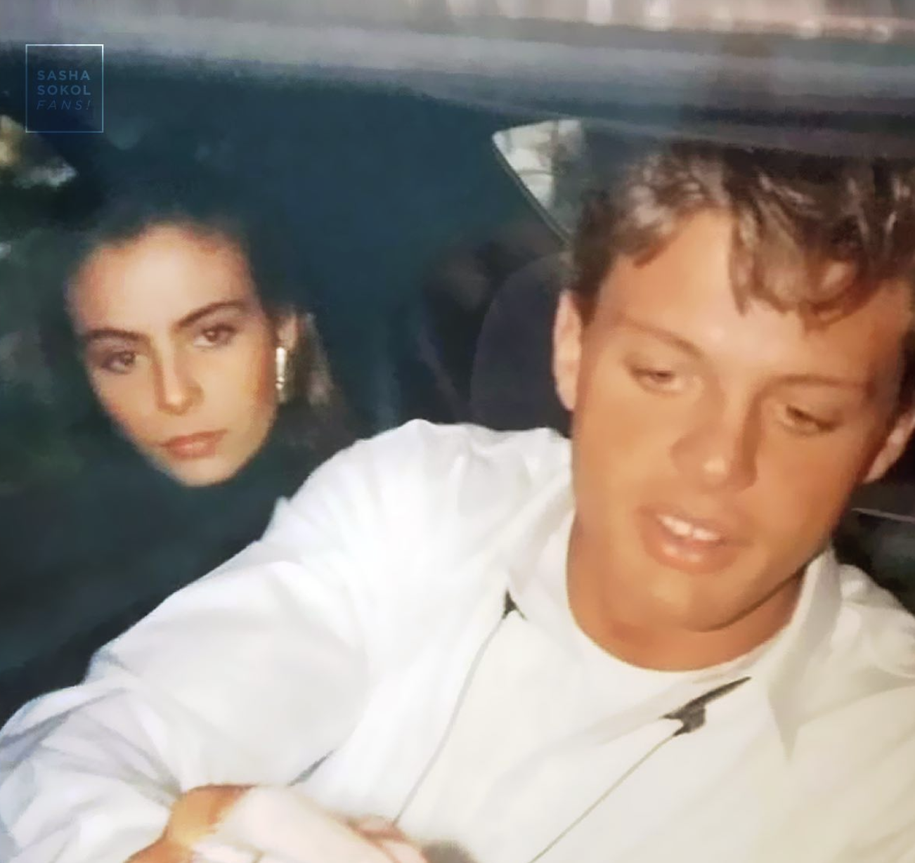Sasha Sokol y Luis Miguel