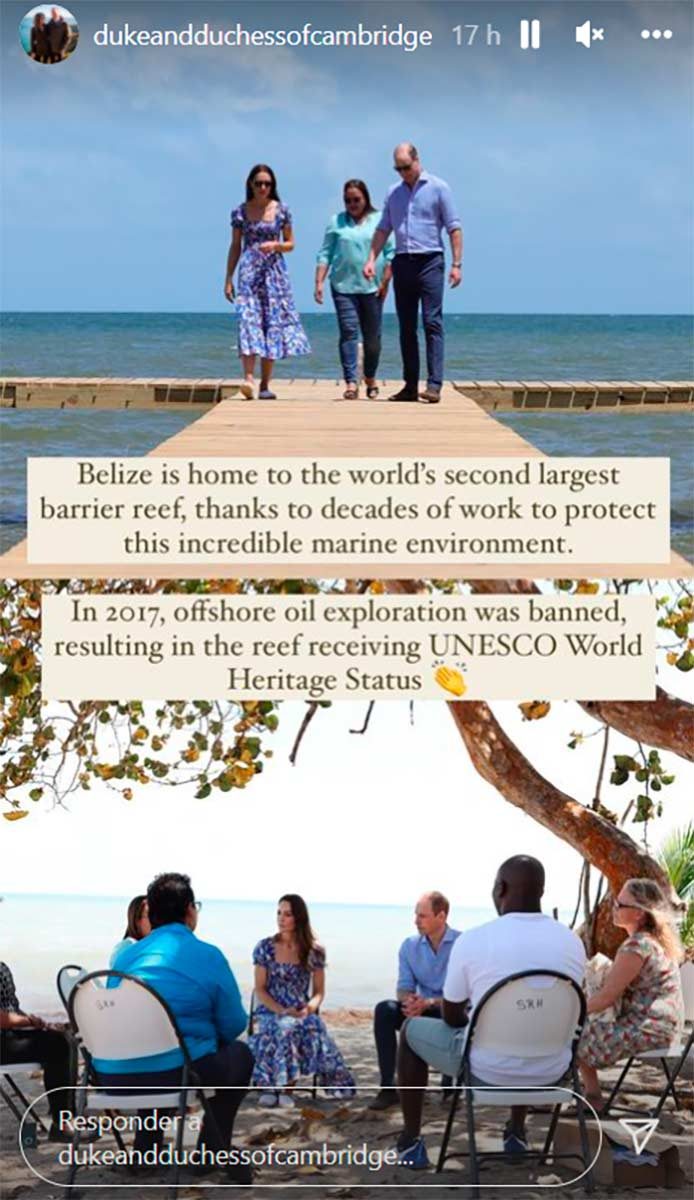 Príncipe William y Kate Middleton en Belice