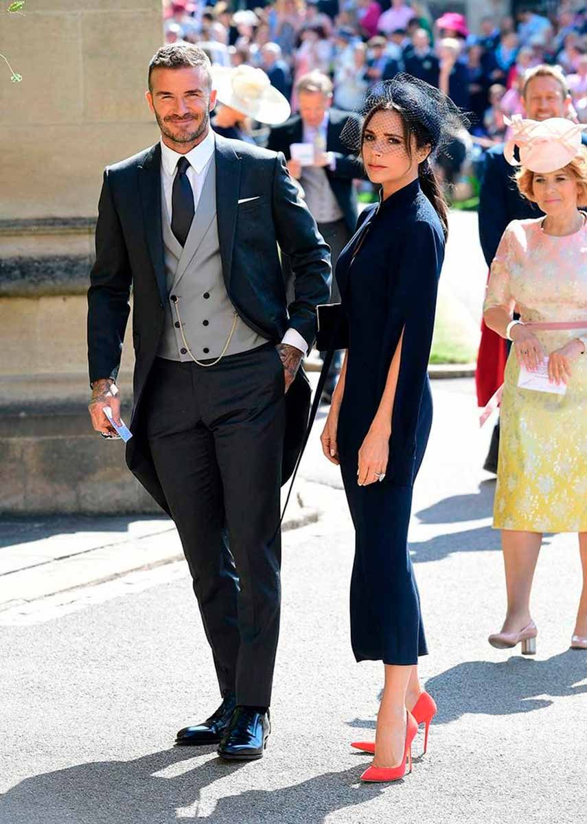 Victoria y David Beckham
