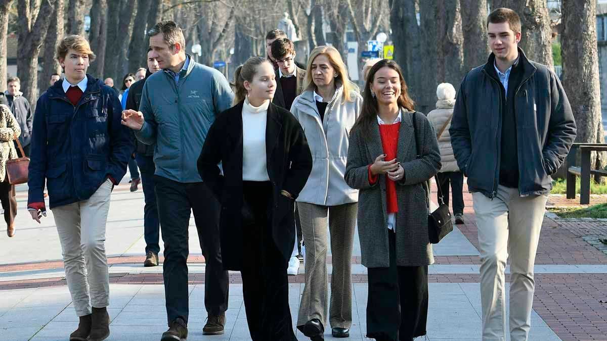 Infanta Cristina, Iñaki Urdangarin e hijos