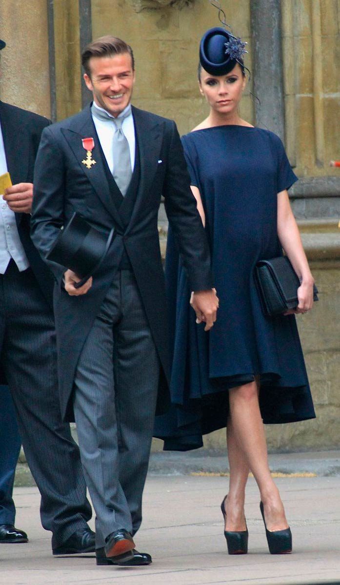Victoria y David Beckham