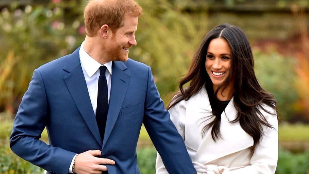 Harry y Meghan hacen visita secreta a la reina Isabel en su primer viaje juntos a Europa