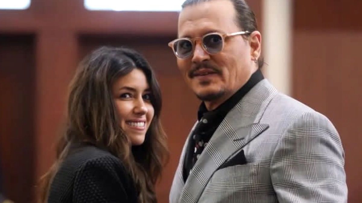 Johnny Depp y su abogada Camille Vasquez