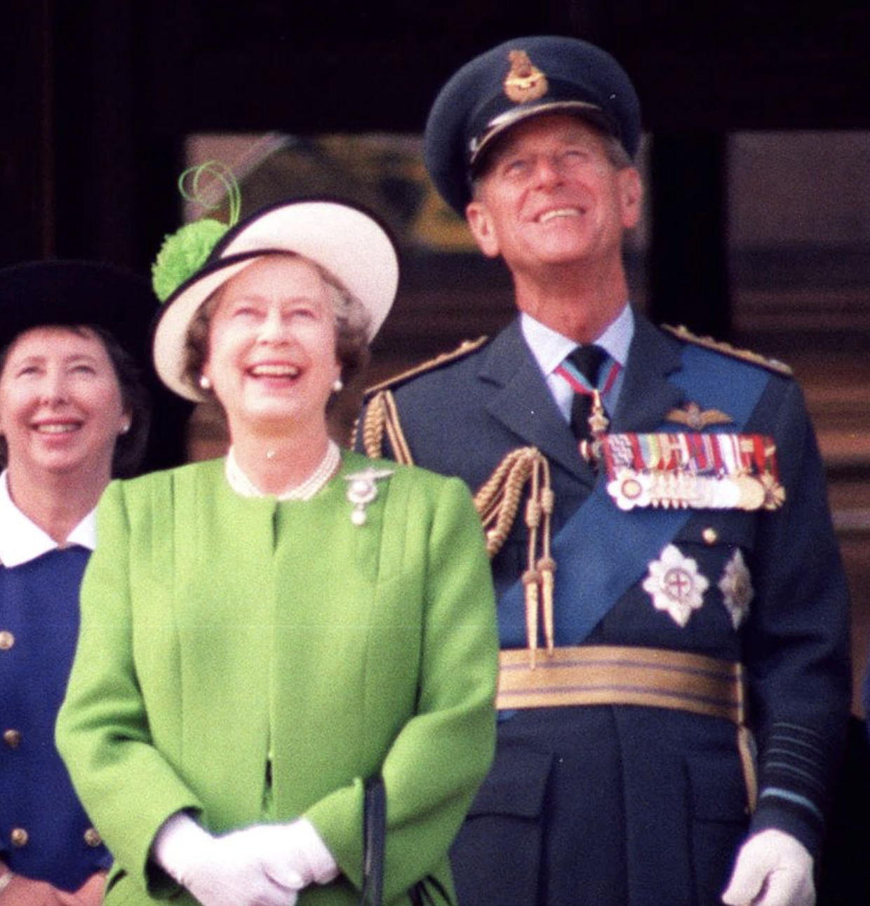 Reina Isabel y Felipe de Edimburgo