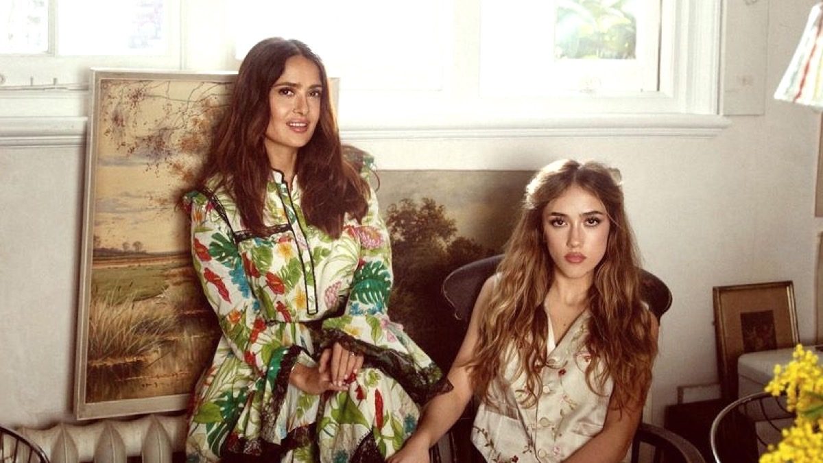 Salma Hayek presume el talento de Valentina Paloma